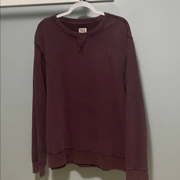 Mossimo Supply Co. Plum Long Sleeve Top - Picture 1 of 2